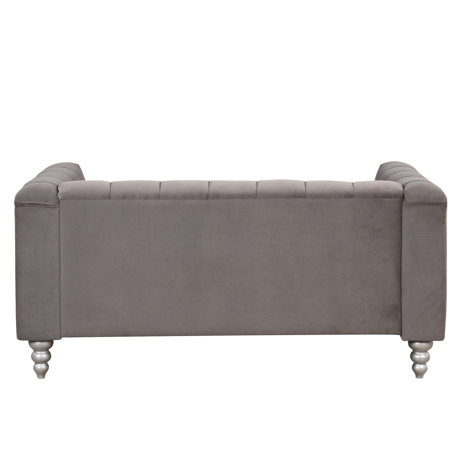 Modern Upholstered Sofa with Solid Wood Legs