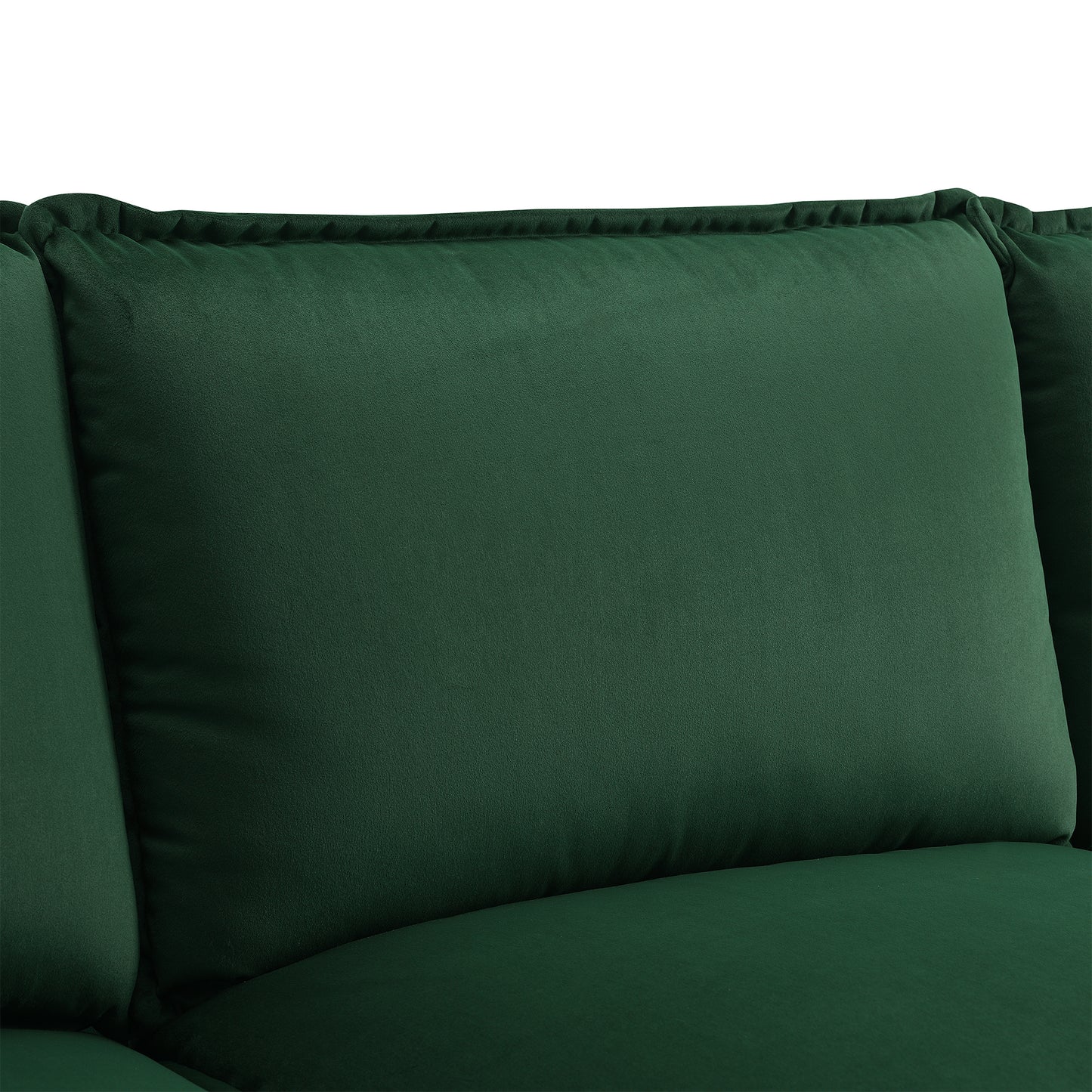 Velvet U-shaped Sectional Sofa