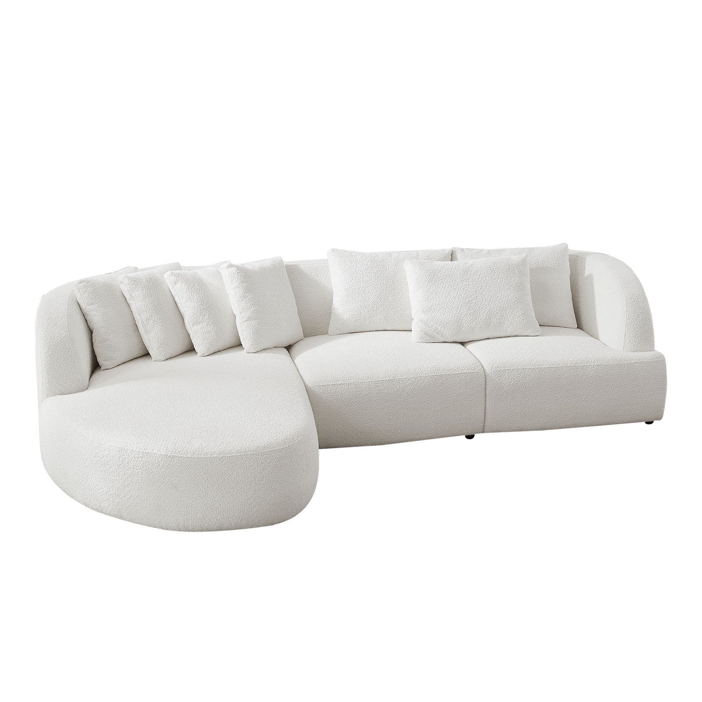 Convertible Corner Sofa with Armrest and Sectional Sofa