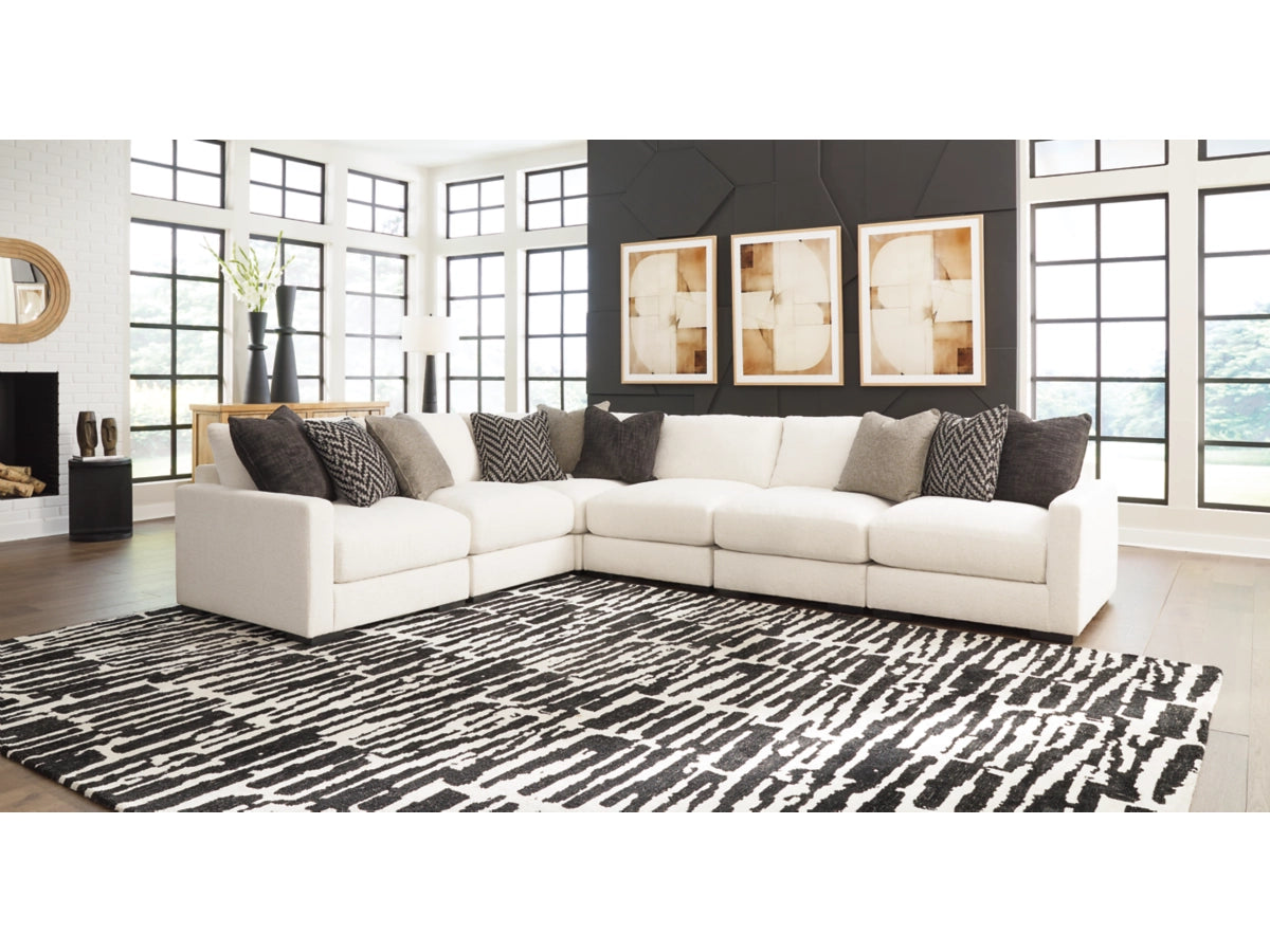 ELISSA COURT PERFORMANCE FABRIC MODULAR SECTIONAL