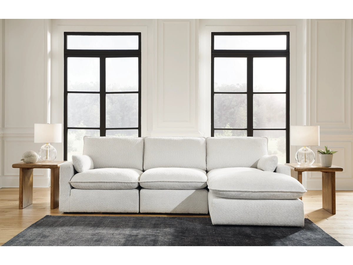 GIMMA 3-PIECE MODULAR SOFA WITH CHAISE