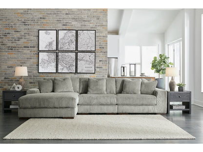 LINDYN 3-PIECE SECTIONAL WITH CHAISE