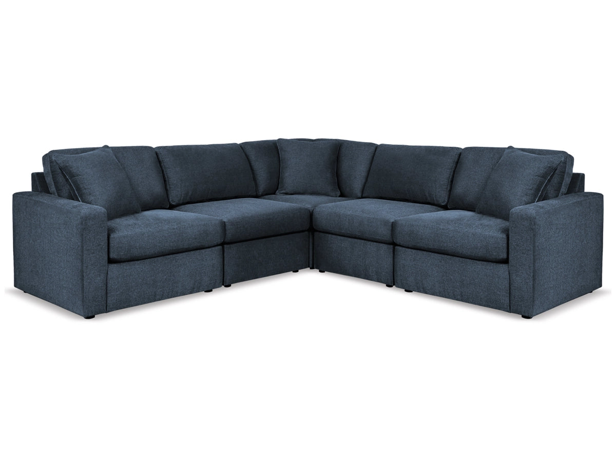 MODMAX 5-PIECE PERFORMANCE FABRIC MODULAR SECTIONAL