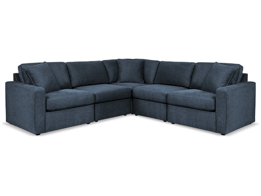 MODMAX 5-PIECE PERFORMANCE FABRIC MODULAR SECTIONAL