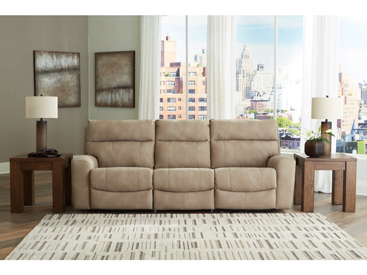 NEXT-GEN DURAPELLA PERFORMANCE FABRIC 3-PIECE DUAL POWER RECLINING MODULAR SOFA