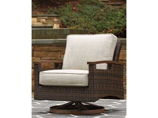 PARADISE TRAIL OUTDOOR SWIVEL LOUNGE CHAIR (SET OF 2)