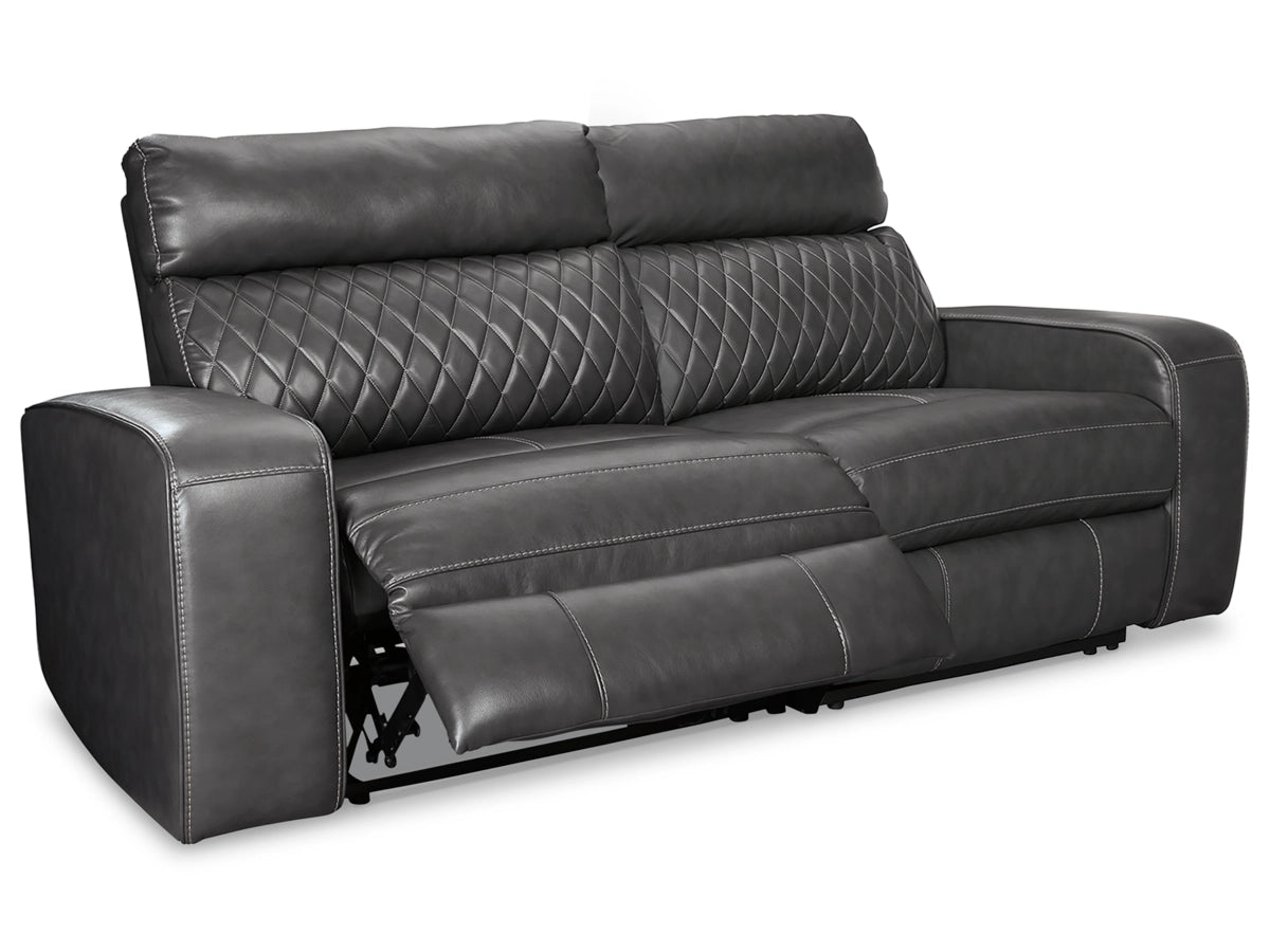 SAMPERSTONE 2-PIECE POWER RECLINING MODULAR LOVESEAT