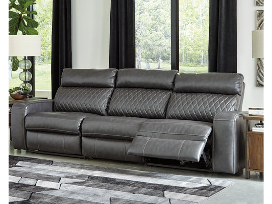 SAMPERSTONE 3-PIECE POWER RECLINING MODULAR SOFA