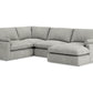 SOPHIE 4-PIECE MODULAR SECTIONAL WITH CHAISE