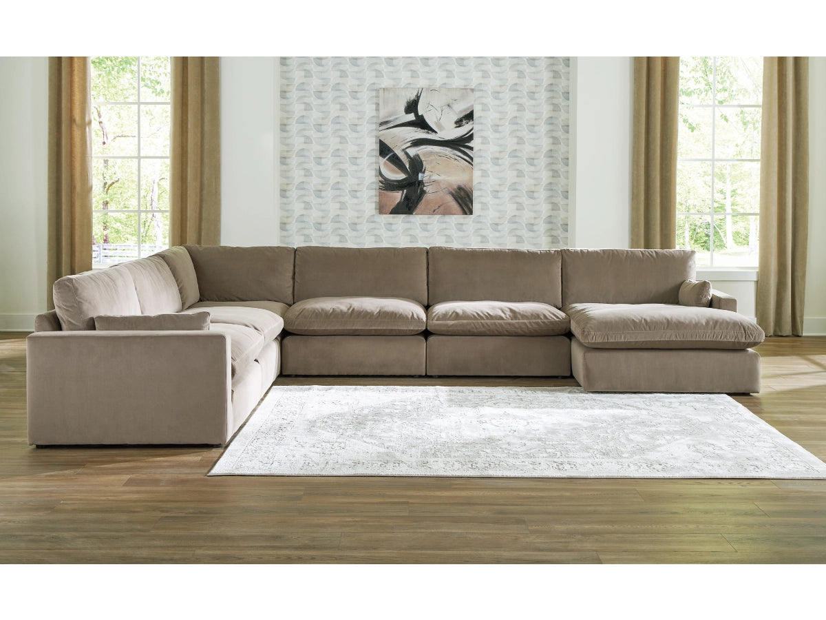 SOPHIE 6-PIECE MODULAR SECTIONAL WITH CHAISE