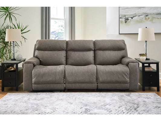 STARBOT 3-PIECE DUAL POWER RECLINING MODULAR SOFA