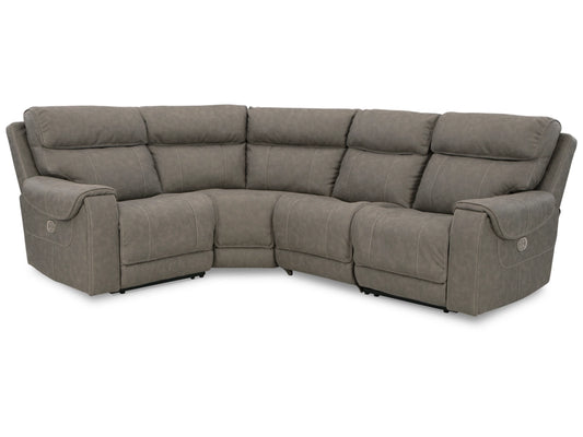 STARBOT 4-PIECE DUAL POWER RECLINING MODULAR SECTIONAL