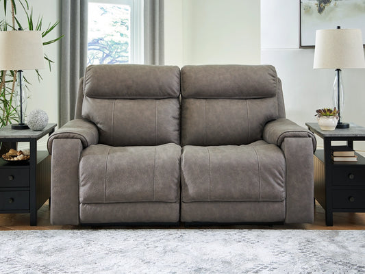 STARBOT 2-PIECE DUAL POWER RECLINING MODULAR LOVESEAT