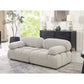 MARCEL BUBBLE CORDUROY MODULAR 2-PIECE LOVESEAT SOFA