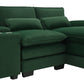 Modern U-shaped Sofa with Console