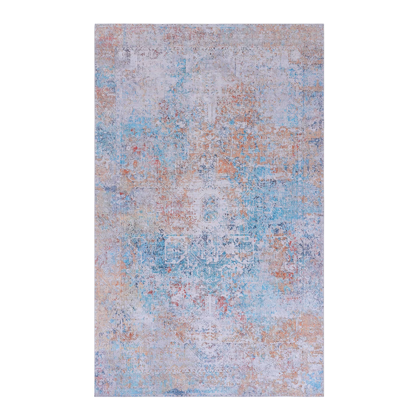 8x10 Low-Pile, Area Rugs - Non-Slip