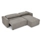 Modular 3 Seater Sofa Bed With Storage, Grey