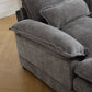 Oversized Chenille Fabric U-shaped Combination Sectional Sofa - Four-Seater