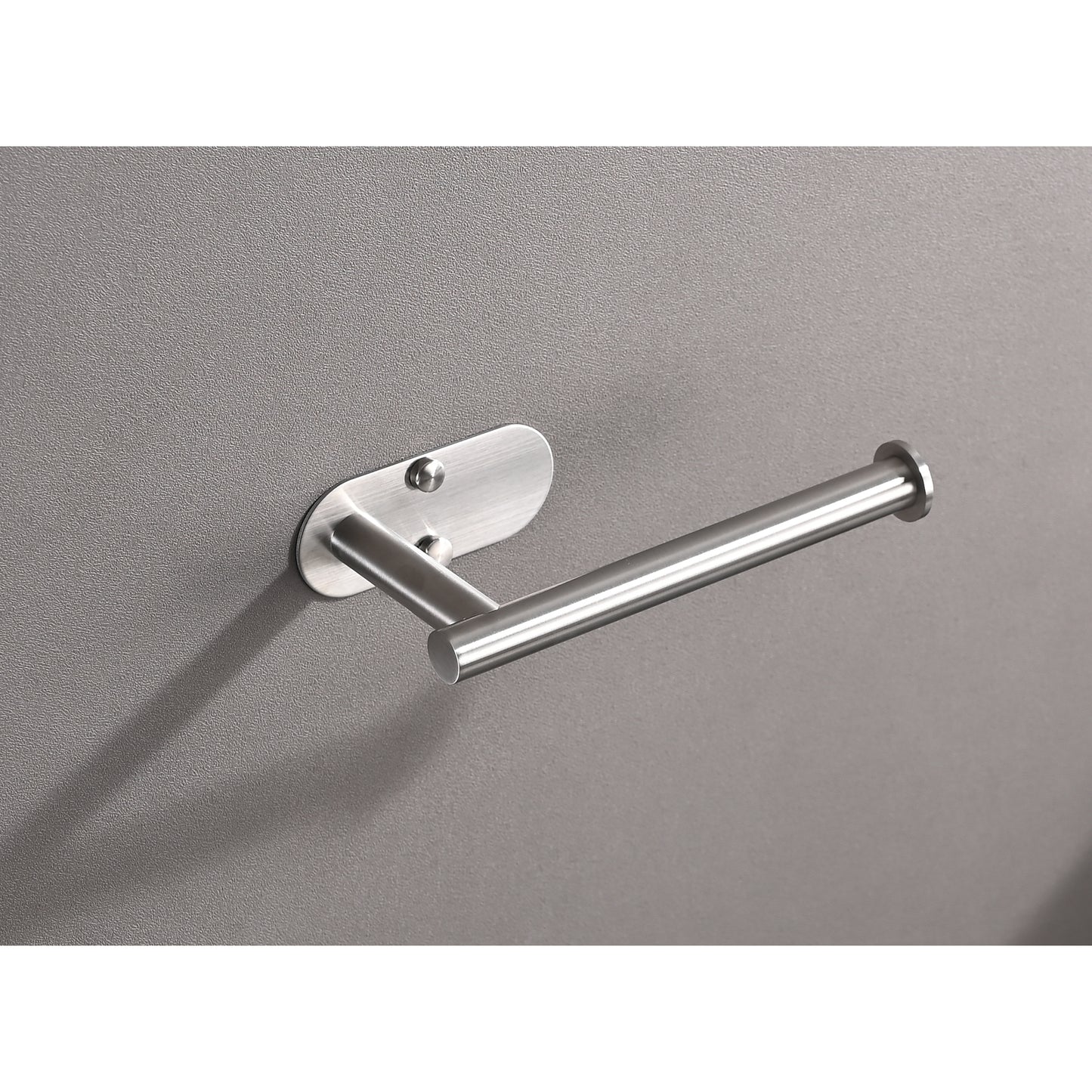 Paper Towel Holder - Self-Adhesive or Drilling, stainless steel wall-mounted paper towel holder for kitchen, bathroom