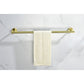 6 Piece Stainless Steel Bathroom Towel Rack Set Wall Mount