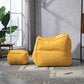 Bean Bag Kids Chair with Footstool