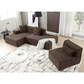 Modular Combination Sectional Sofa Set