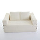 Modern Minimalist Fold-Out Sofa Bed with Removable Backrest