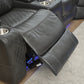 M071 Power reclining Sectional Sofa W/speaker / LED strip GREY color