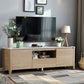 Modern Entertainment Center with LED Lights & Storage,  for Up to 75" TV's