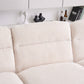 U-Shape Modular Corduroy Sofa - 2 Single Seats & 2 Chaises for Ultimate Comfort