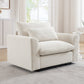 Corduroy Deep-Seat Accent Chair