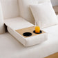 Convertible Folding Sofa Bed, Storage Ottoman & 2 Cupholders