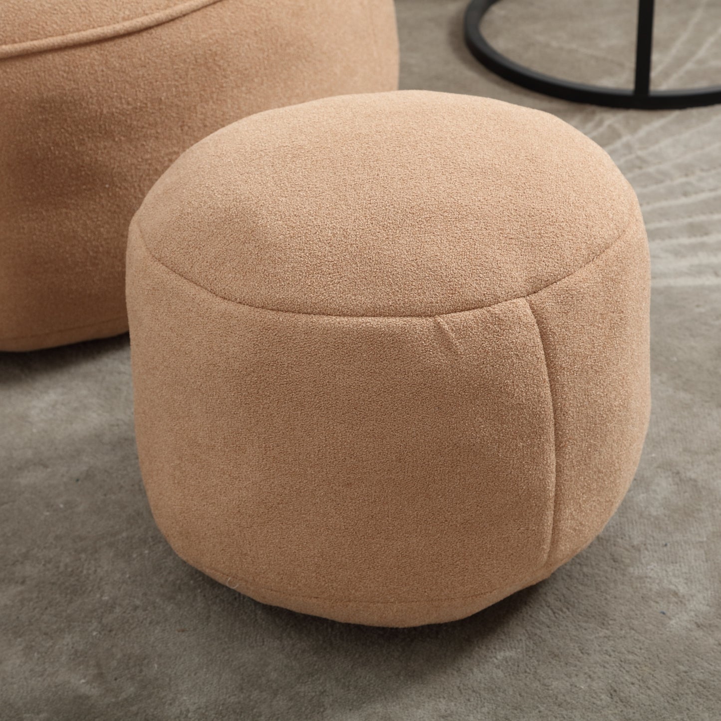 Bean Bag Sofa Chair, With Footrest