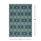 5'3" X 7'6"Outdoor Lounge Area Rug