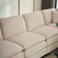 L Shaped 6-Seat Sofa Couch with Chaise Sectional