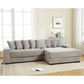 Oversized Corduroy L-Shaped Sofa - 2-Piece Sectional