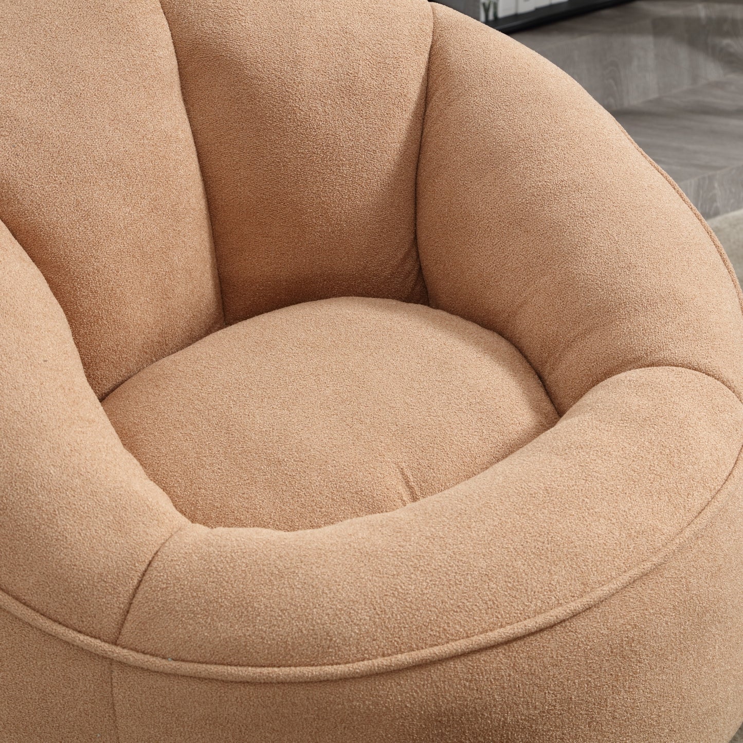 Bean Bag Sofa Chair, With Footrest