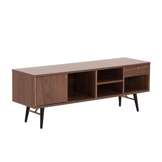 Mid-Century Modern Low Profile Media Console for up to 55" TV's