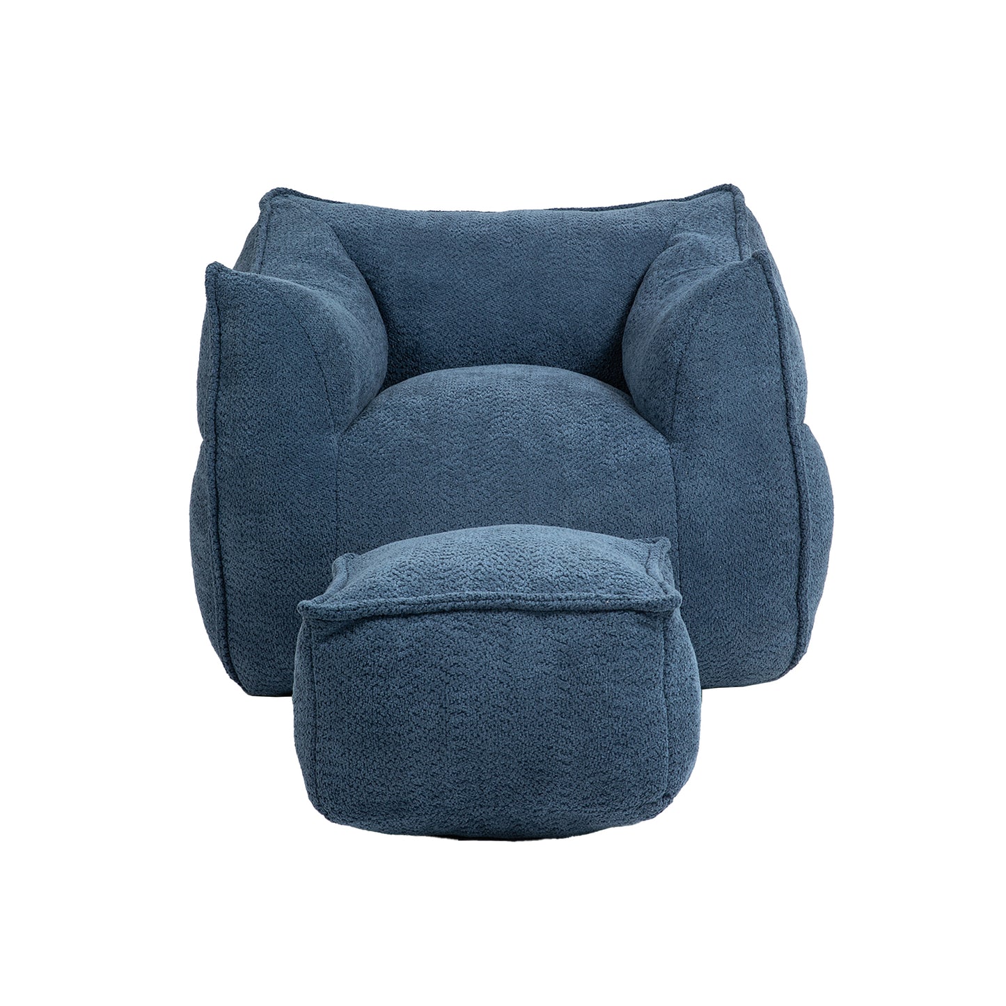 Bean Bag Kids Chair with Footstool