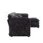 Oversized Boucle Fabric L-Shape Sectional - Movable Pedals with Detachable Armrests