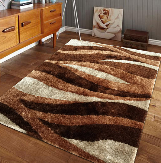 Hand-Tufted Shag Area Rug