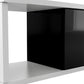 U-Can 70.1''-100'' Modern Stylish  TV Stand  TV Cabinet for 80+inch TV, White+Black, (Old SKU:WF299723AAB) Date of Expected Arrival: 11.25