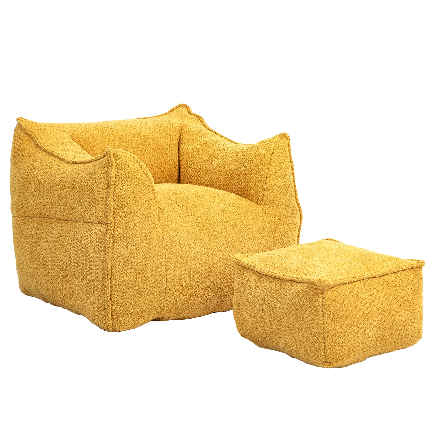 Bean Bag Kids Chair with Footstool