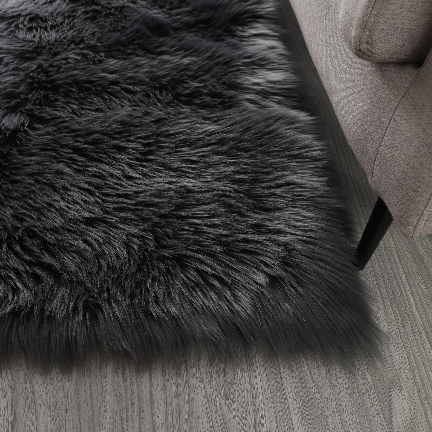 Ultra Soft Fluffy Faux Fur Sheepskin Area Rug