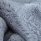 Cassilda Luxury Chinchilla Faux Fur Throw Blanket (50" x 60")