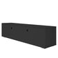 Modern TV stand with LED Lights & Storage for Up to 75" TV's