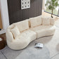 Curved Modular Sofa - 4-seat