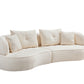 Curved Modular Sofa - 4-seat