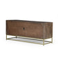 Walnut & Gold TV Stand For up to 53" TV's