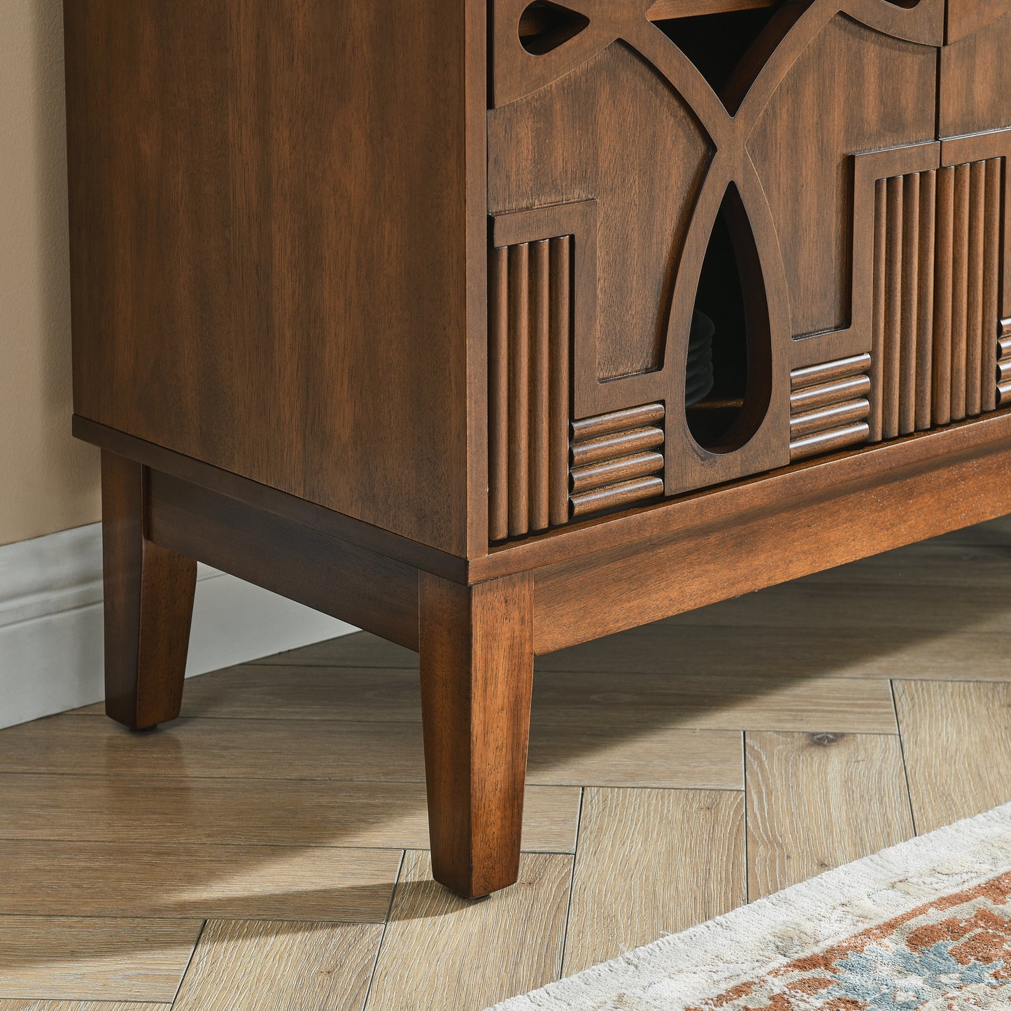 Mid Century Modern Sideboard Buffet Cabinet with Storage